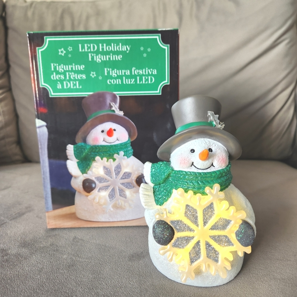 LED Holiday Figurine Snowman Costco Christmas Display